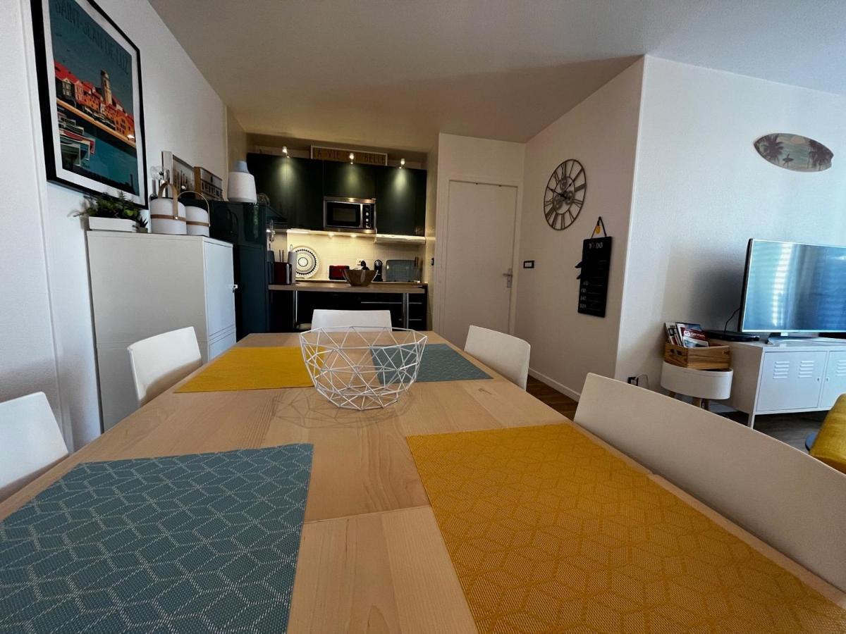 Bel Appartement T3 Avec Jardin, Piscine Et Parking, Proche Plage A Hendaye - Fr-1-239-739 Eksteriør bilde