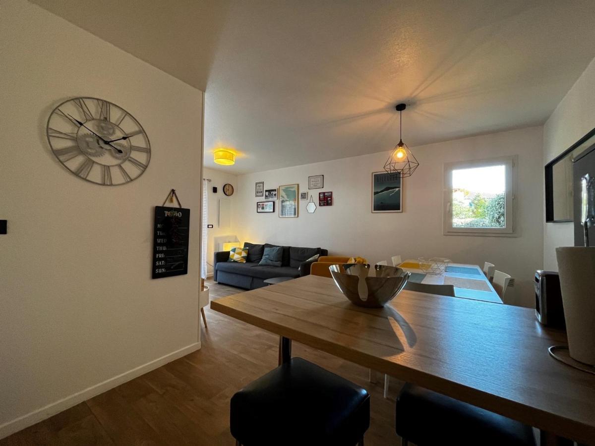 Bel Appartement T3 Avec Jardin, Piscine Et Parking, Proche Plage A Hendaye - Fr-1-239-739 Eksteriør bilde